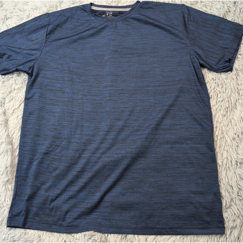 RE Performance Shirt Mens XL Blue Tee Top Athletic Active Running Cross Fit